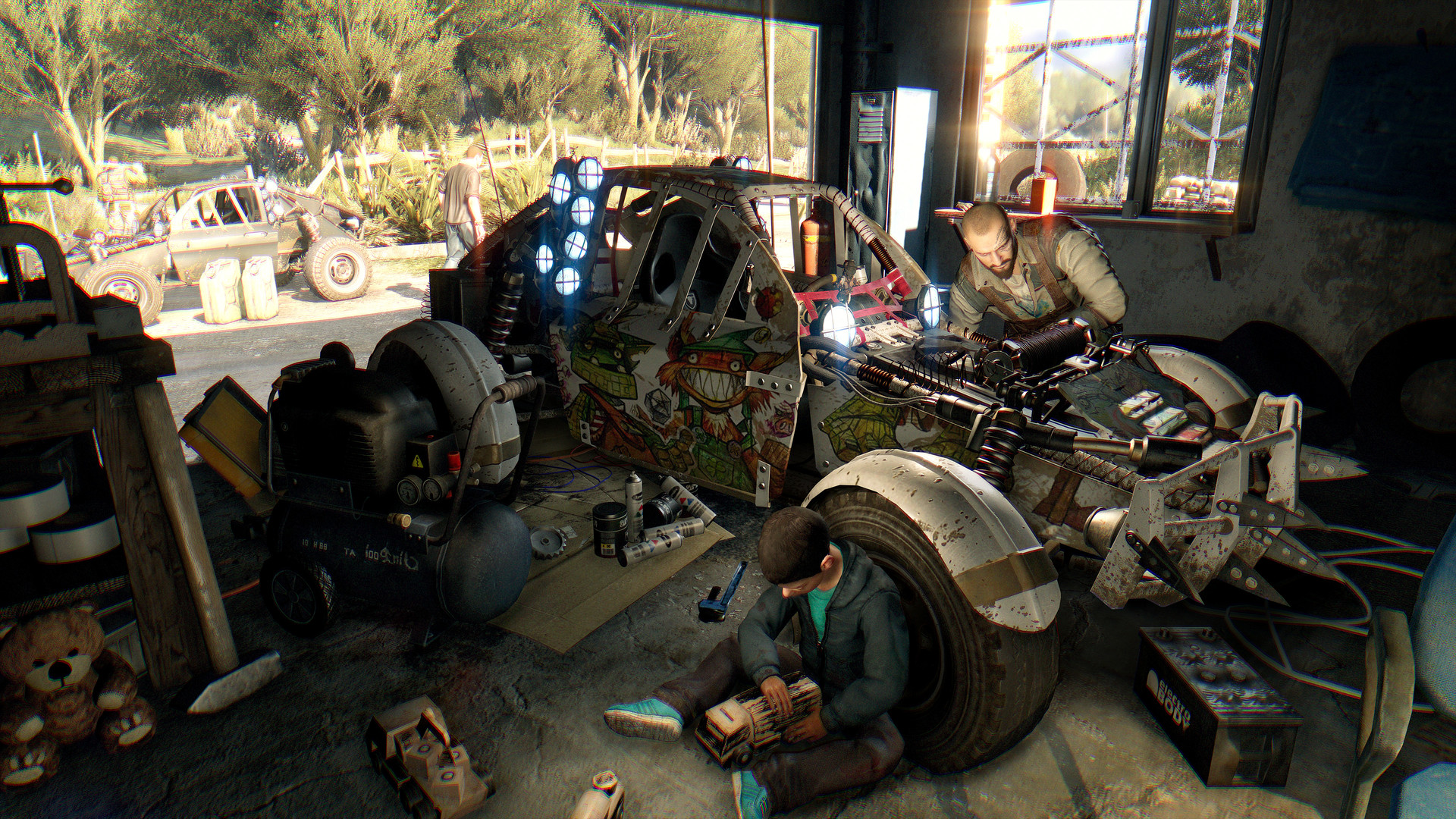 dying light the following buggy upgrades