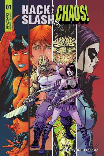 Hack Slash Vs Chaos Vol 1 1 Dynamite Entertainment Wiki Fandom