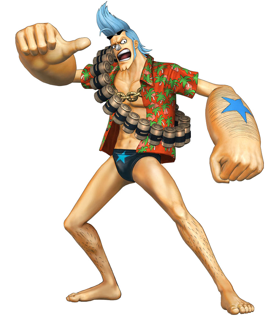 franky one piece pose