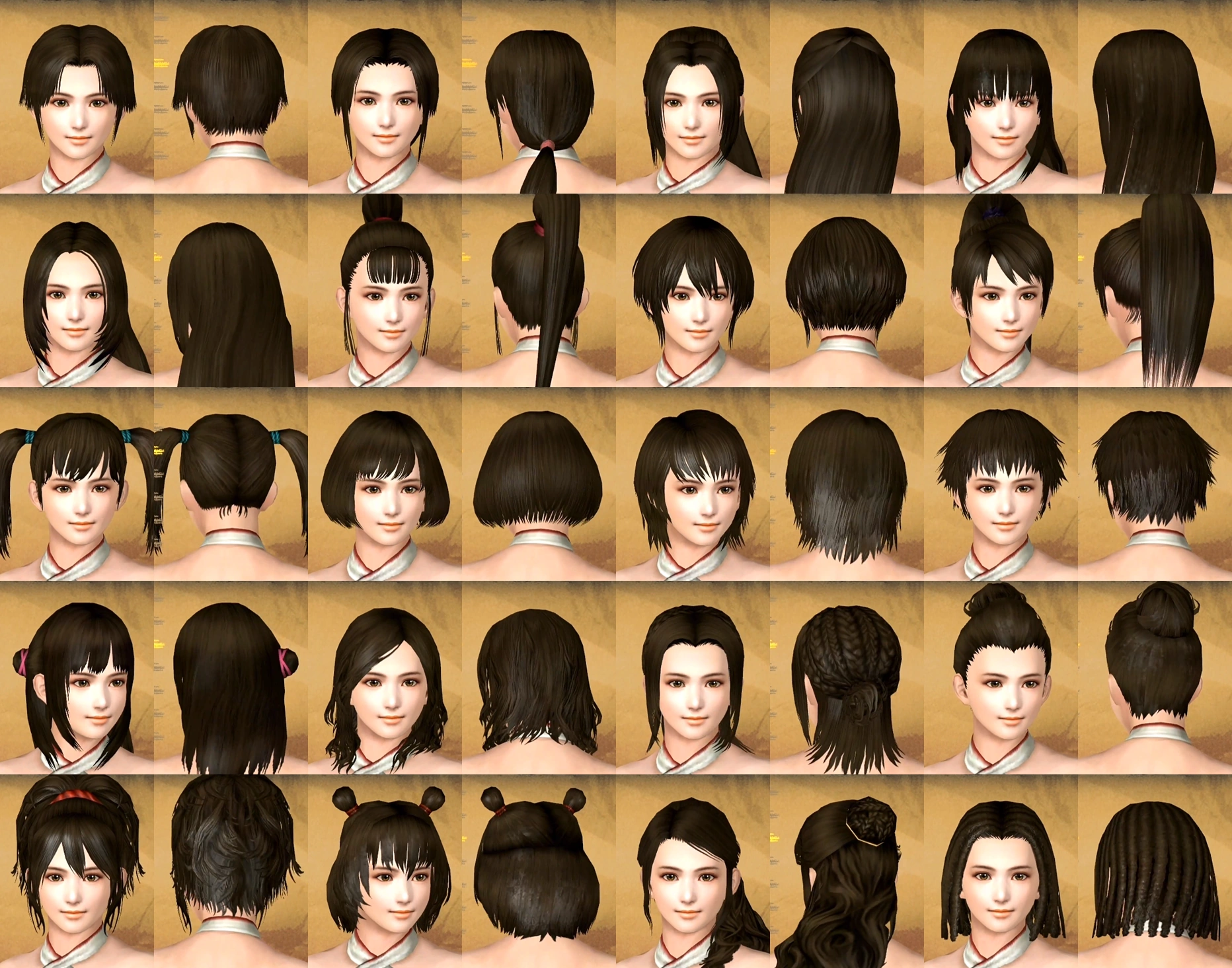 Image - Female Hairstyles (TKD).png  Koei Wiki  FANDOM 
