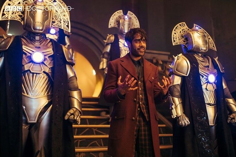 The Master with his army of cyber-converted Time Lords