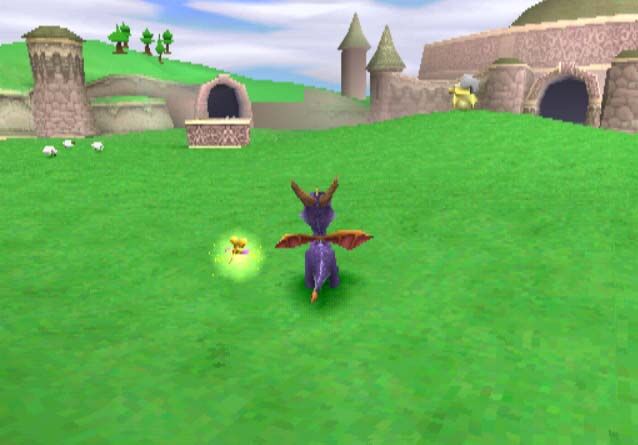 Spyro Stone Hill level