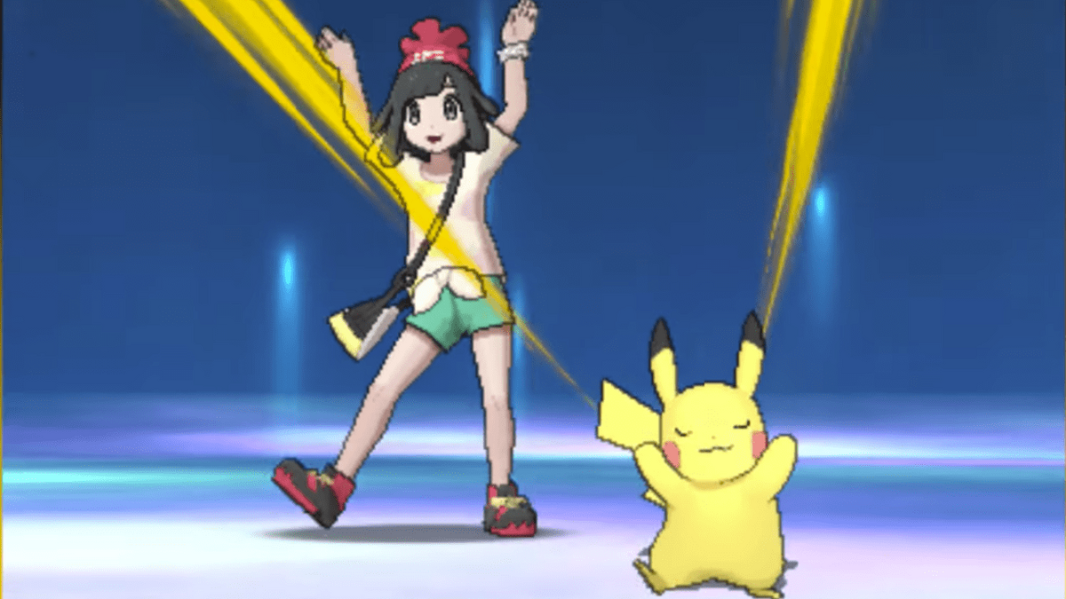 Pokemon Sun and Moon Pikachu Z-Move