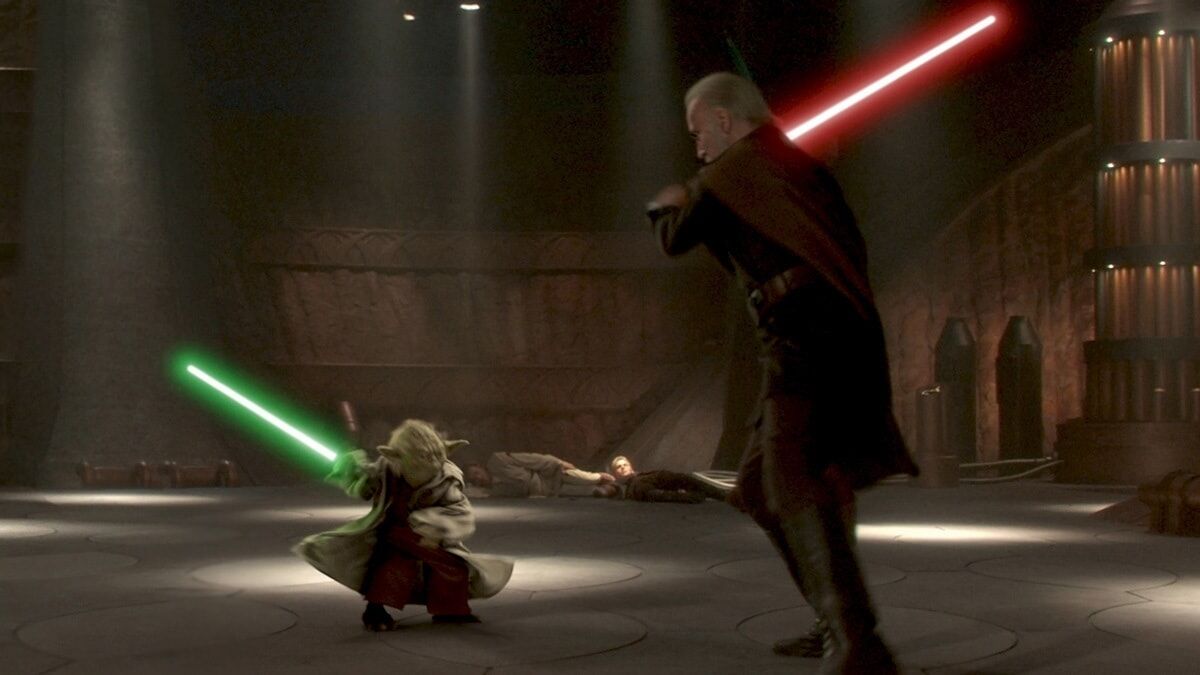 yoda lightsaber star wars