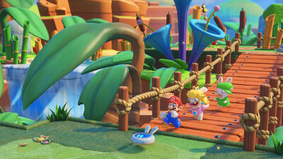 Mario + Rabbids Kingdom Battle Is a Battling Crossover that Works Strangely Well