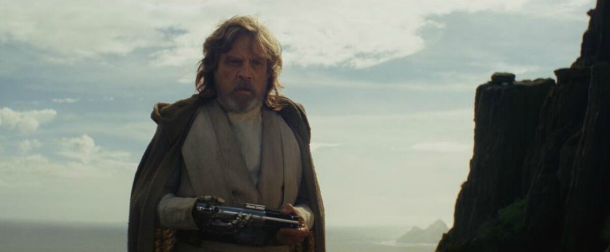 The Last Jedi Luke Skywalker