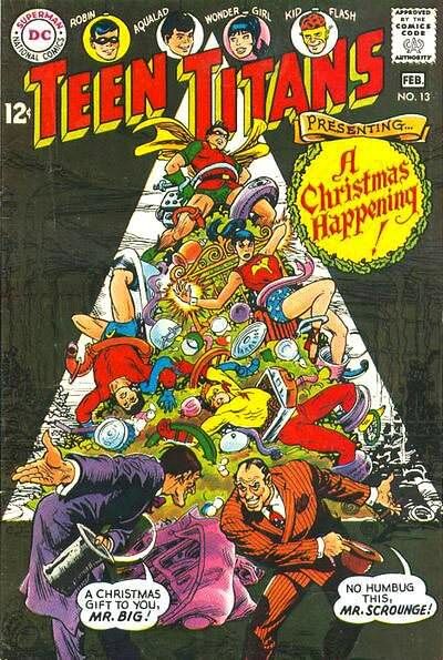 Teen Titans #13 comic christmas issue