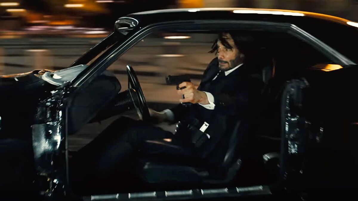 Keanu Reeves shows impressive driving skill in 'John Wick: Chapter