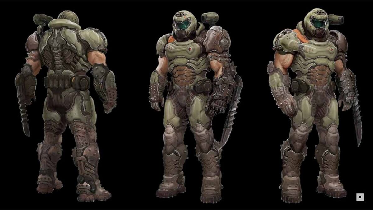 Doomslayer Doomguy Doom Eternal Praetor suit armour