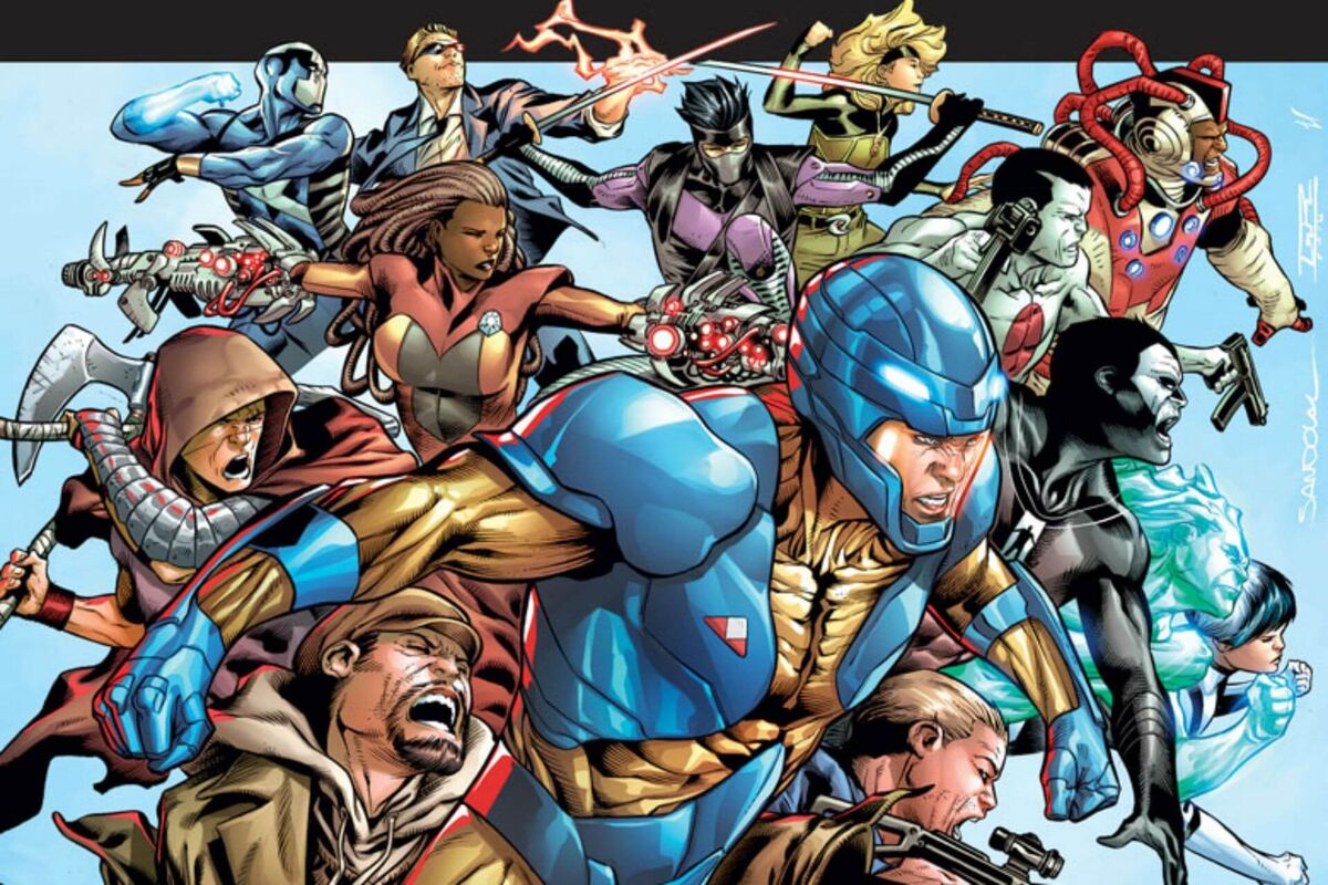 Valiant Comics Poster Entertainment Characters