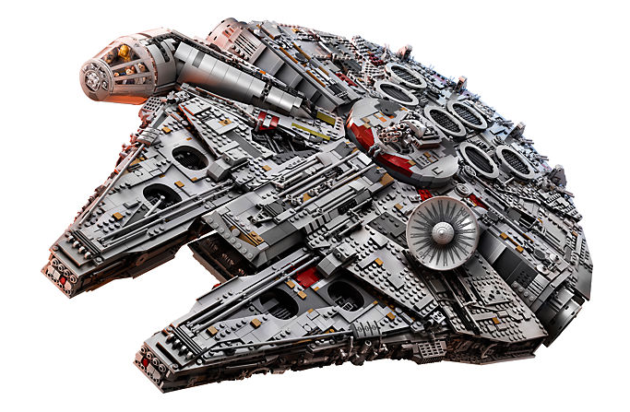 millenium falcon lego the last jedi