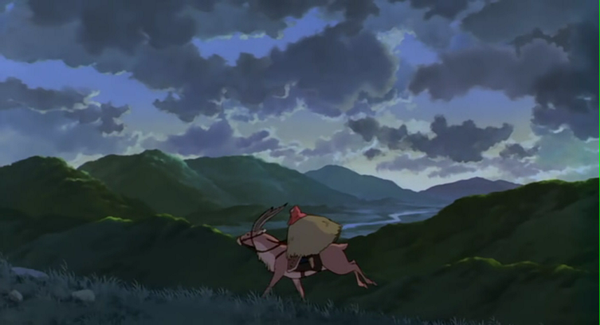 Princess Mononoke landscape