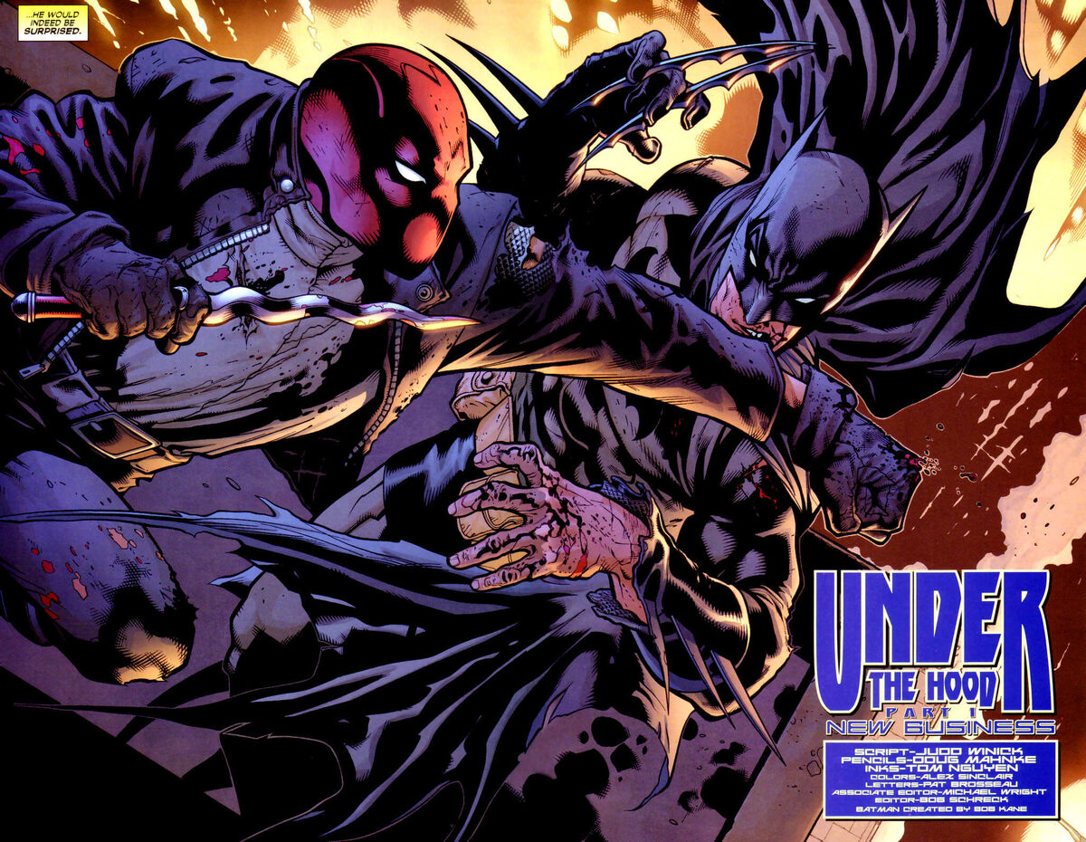 Red Hood Jason Todd Batman Under the Hood