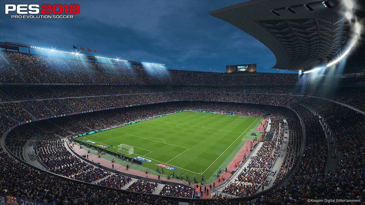 PES 2018 Camp Nou