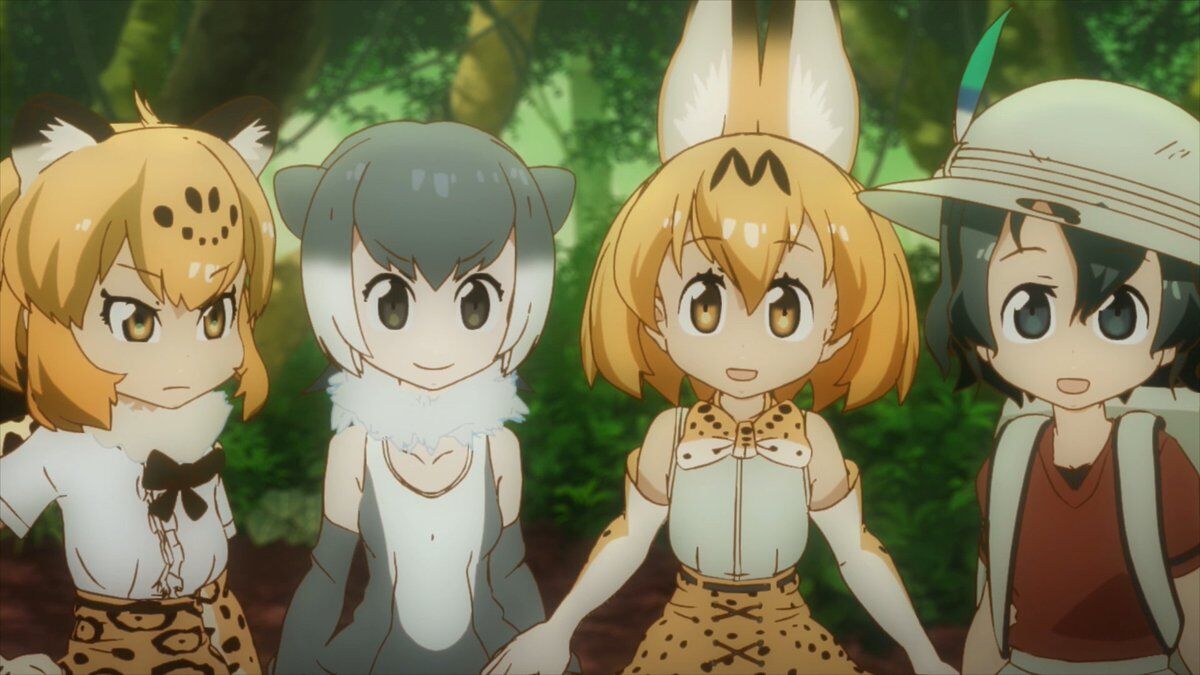 anime for beginners kids Kemono Friends