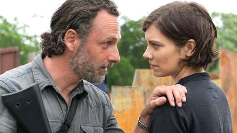 Maggie and Rick Walking Dead