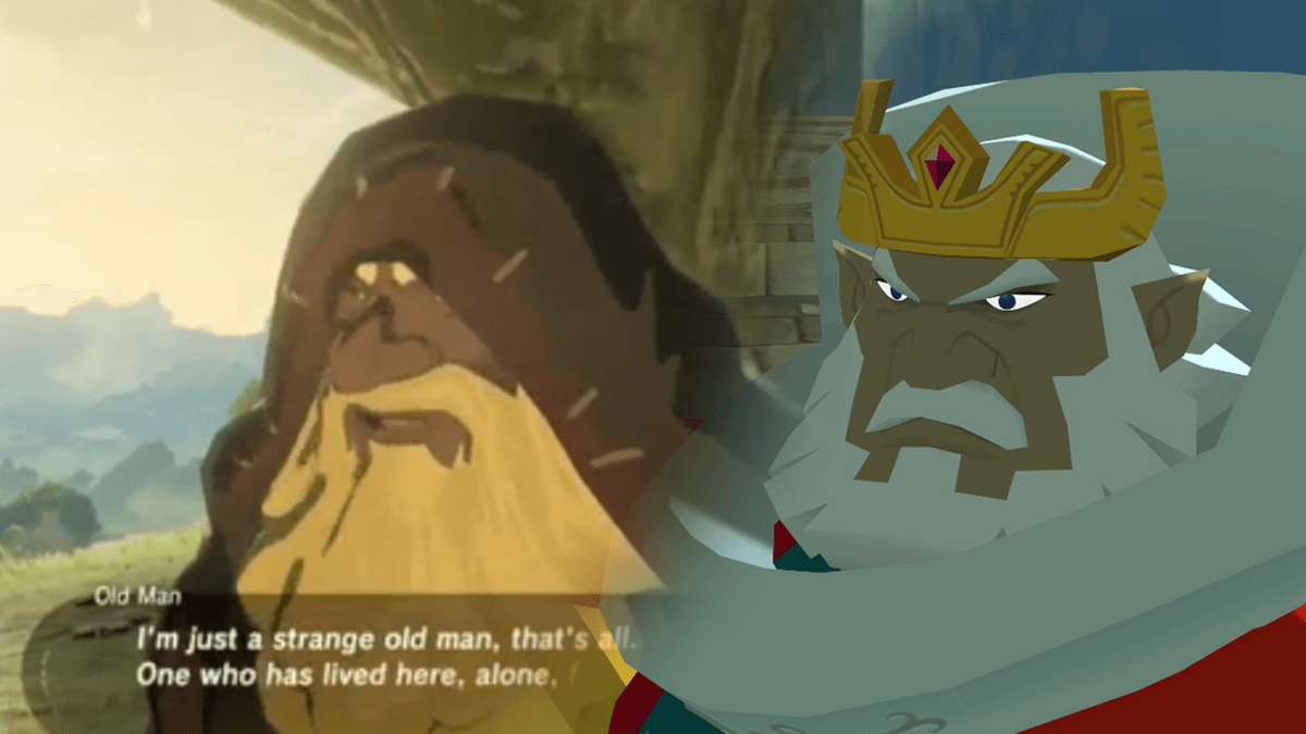 The Legend of Zelda Breath of the Wild Timeline King Old Man