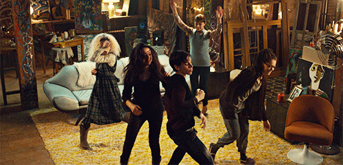 Tatiana Maslany dancing as 5 different people