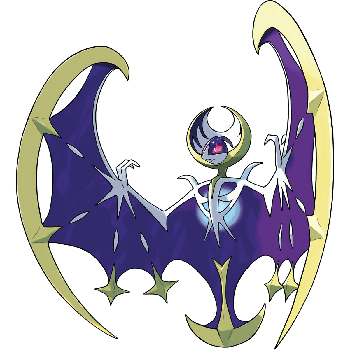 Lunala Pokemon Sun Moon NewMonsters