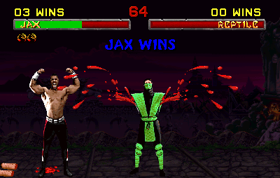 Jax's Mortal Kombat Fatality