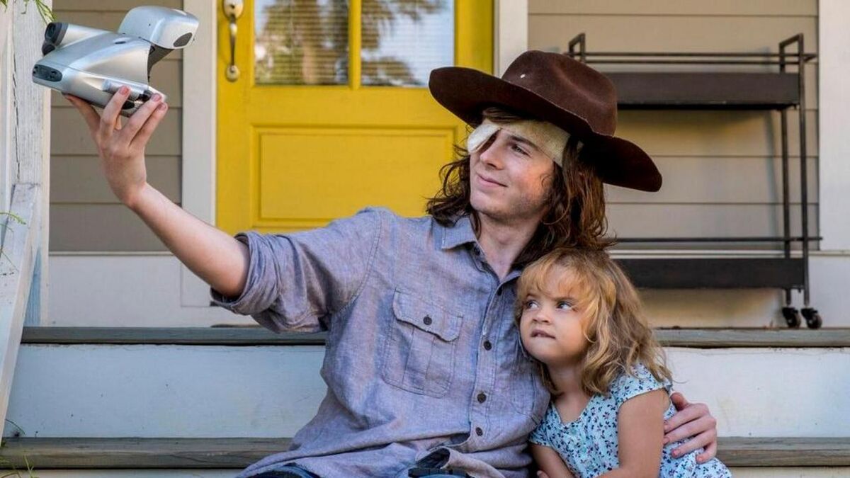 the walking dead season 8 carl grimes