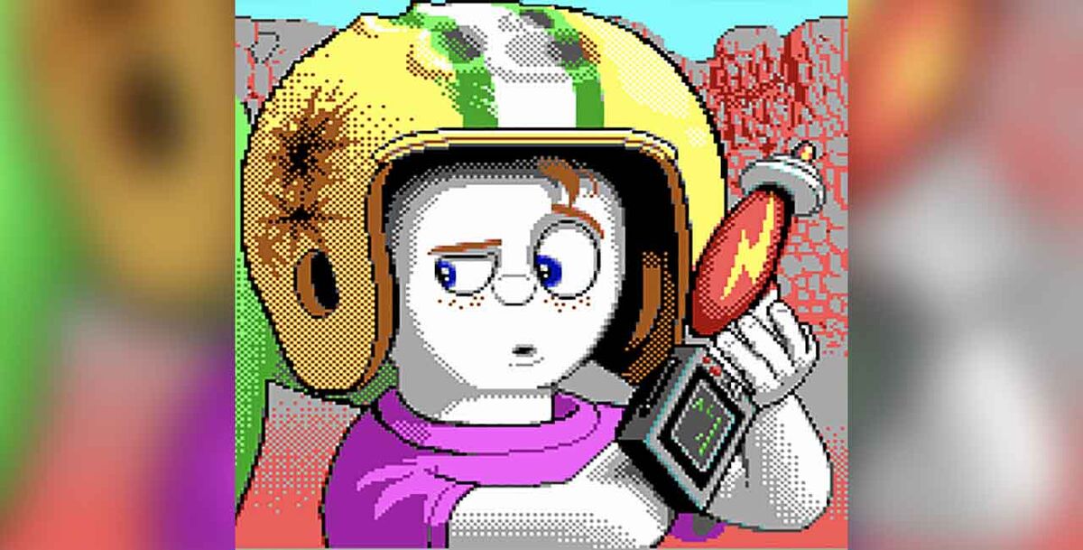 Commander Keen closeup