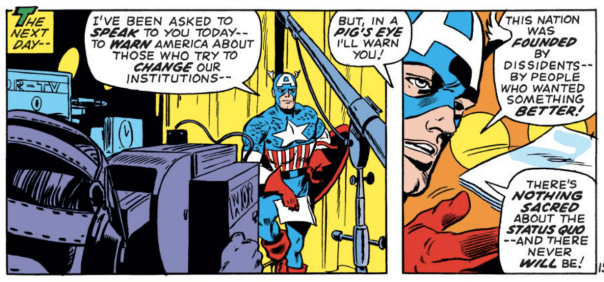Captain America Status Quo