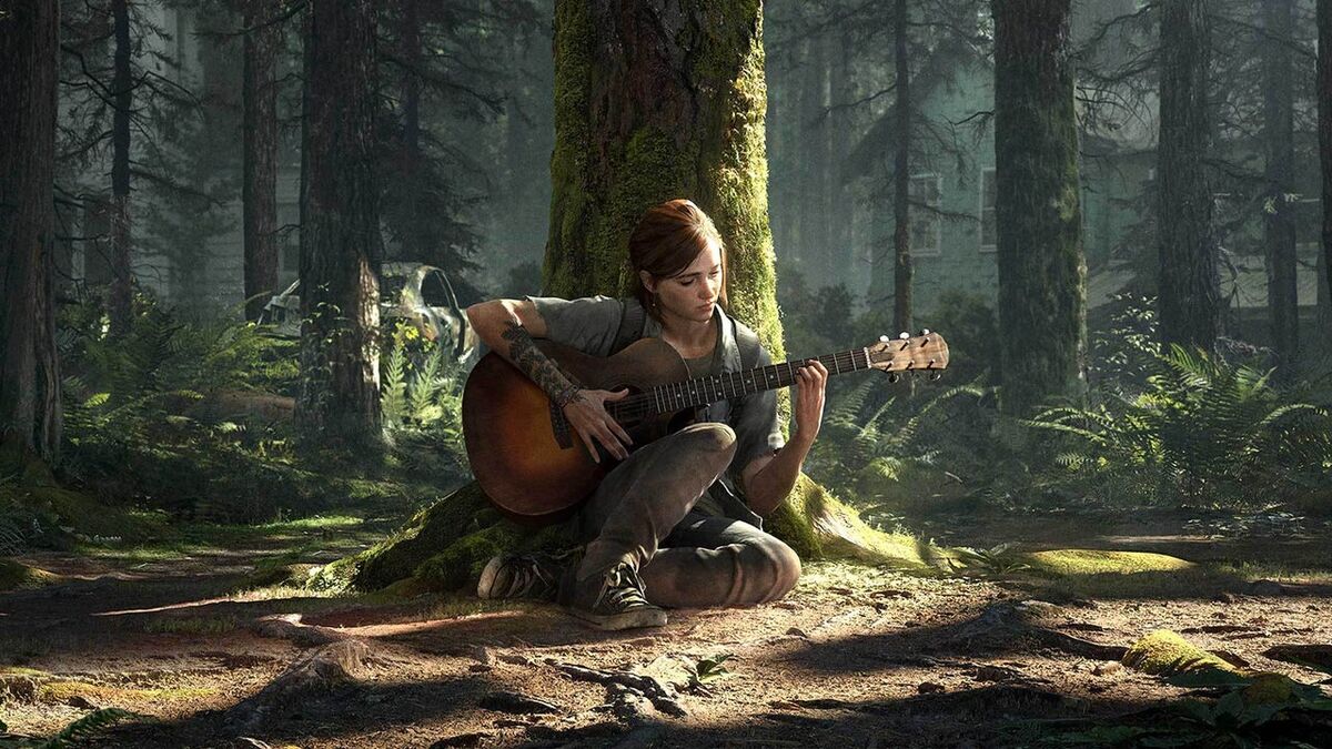 Action Figure Ellie (Com Violão)