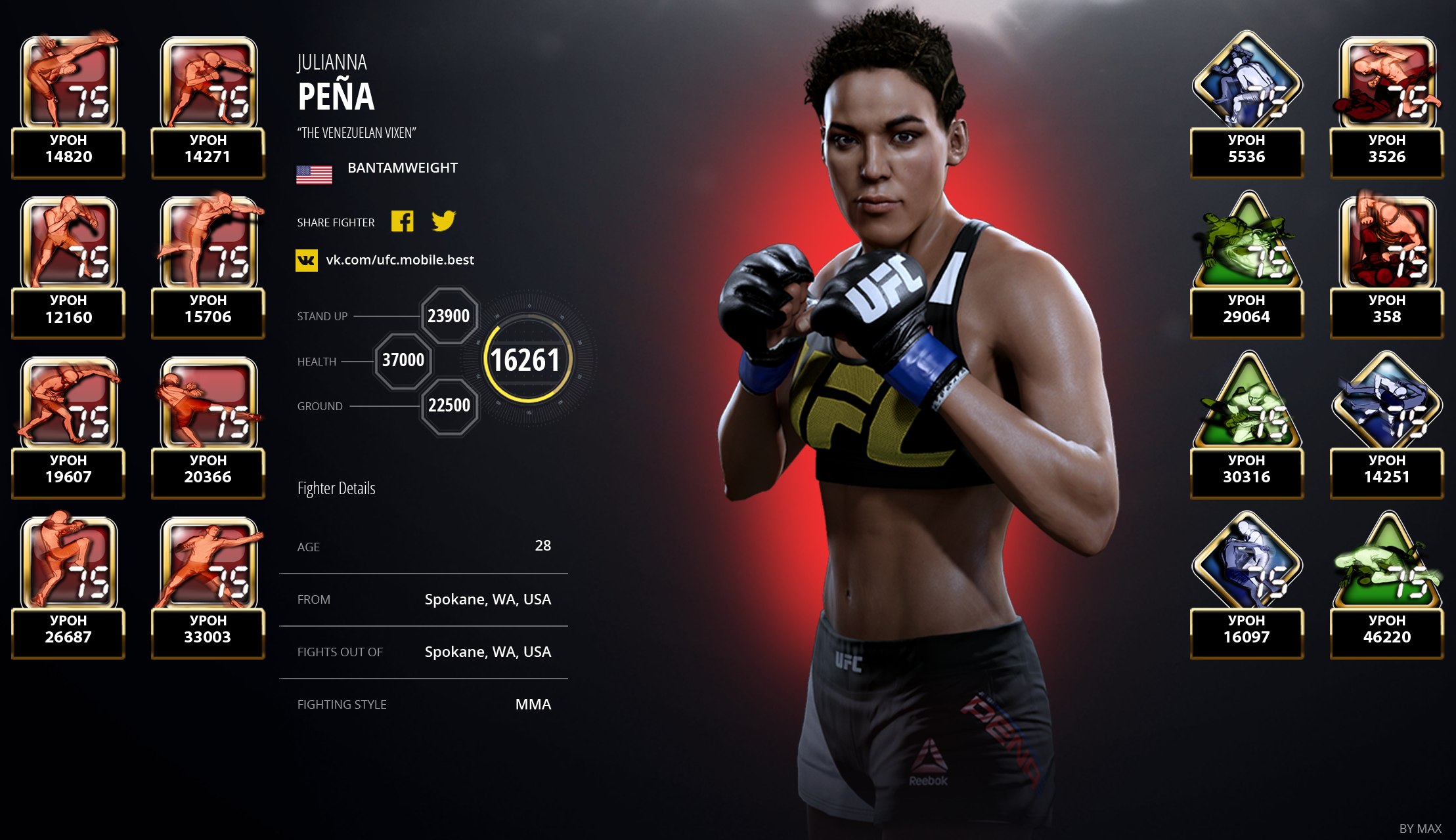 Ufc mobile последняя версия