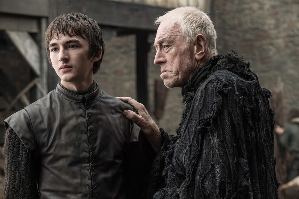 Game of Thrones - Raven and Bran three-eyed raven