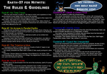 E27 for Nitwits - Rules