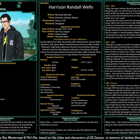 Harrison Wells/Gallery | Earth-27 Wiki | Fandom