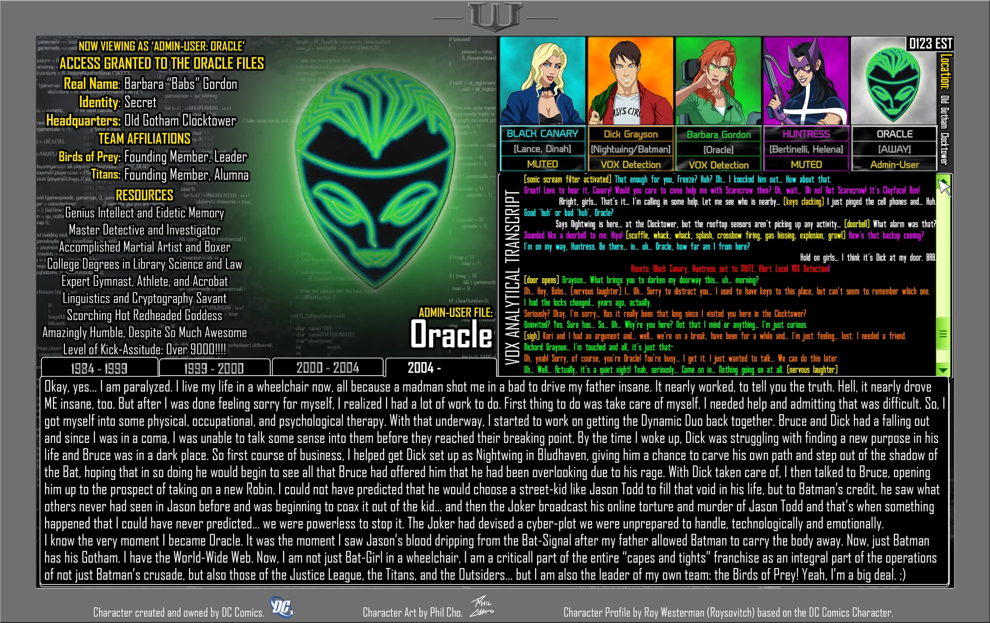 Oracle Files: Barbara Gordon 4 | Earth-27 Wiki | Fandom