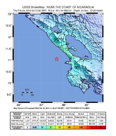 Image - Feb-24-2010-Nicaragua-map.jpg | Earthquakes Wiki ...