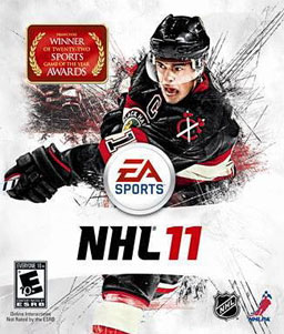 NHL 11 Jonathan Toews cover