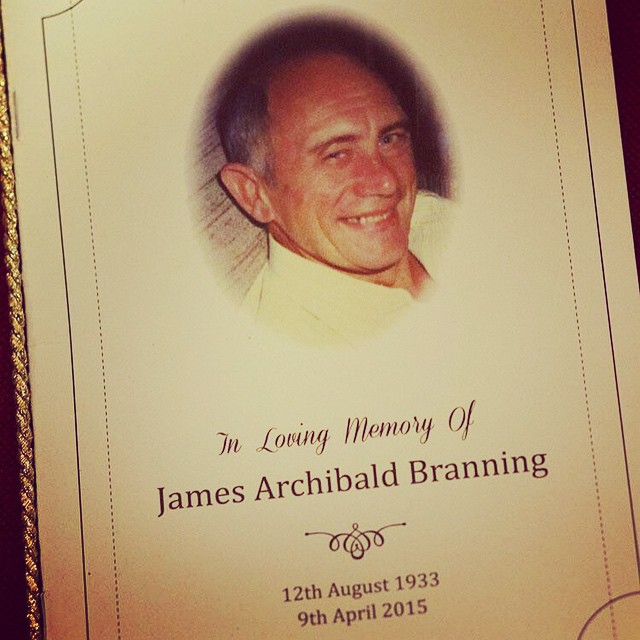 funeral booklet