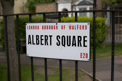 Albert square sign