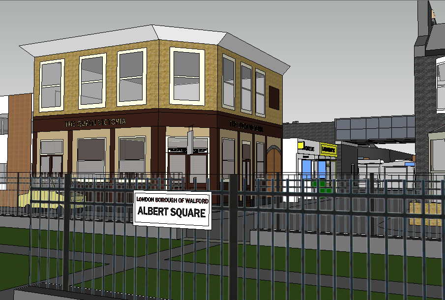 3D Simulation Of Walford London, E20 In January 1986 | EastEnders Wiki ...