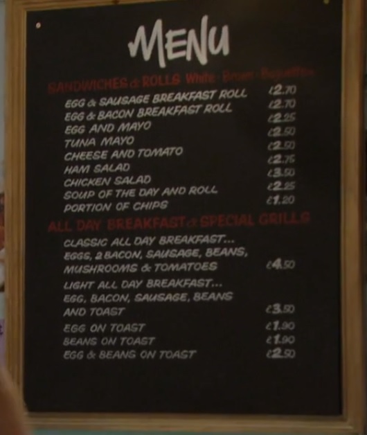 Image - Cafe Price List 2014.jpg | EastEnders Wiki | FANDOM powered by