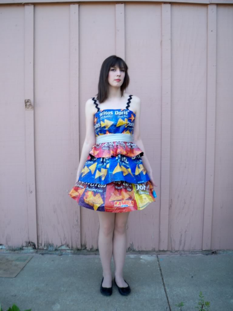 User blog Meganhassler Doritos Bag  dress  Easy Crafts 