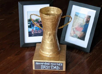 dad of the year trophy