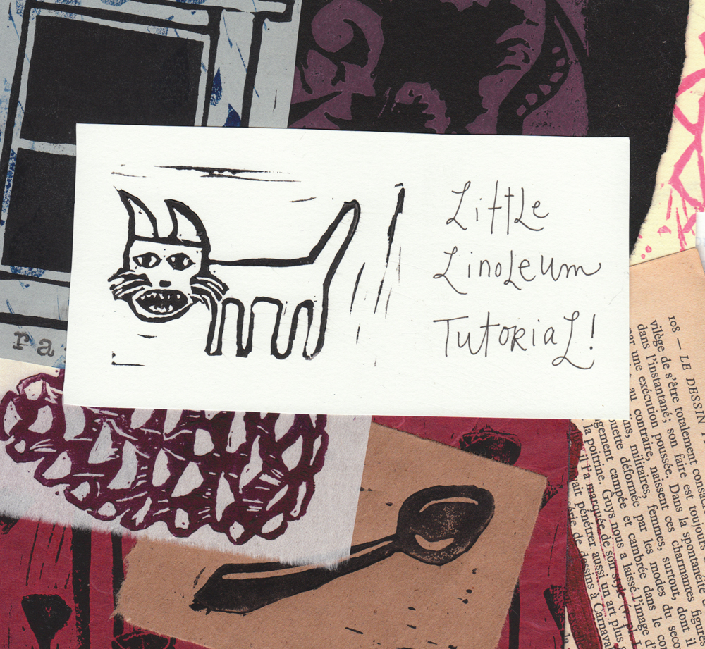 Easy Linoleum Block Printing Without A Press Easy Linoleum Block Printing Without A Press