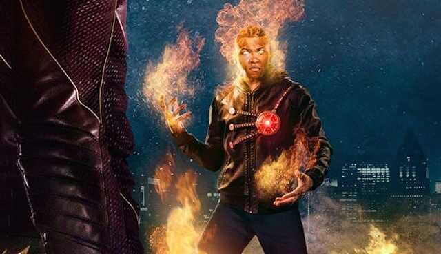 Jax Jackson as Firestorm on Arrow