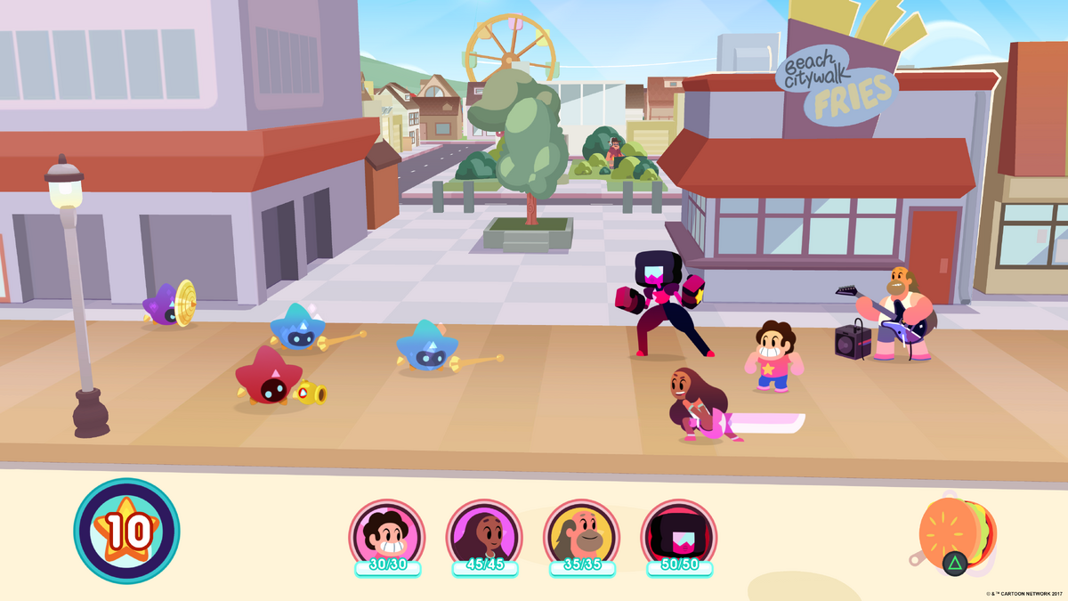 A screenshot for Steven Universe: Save the Light.