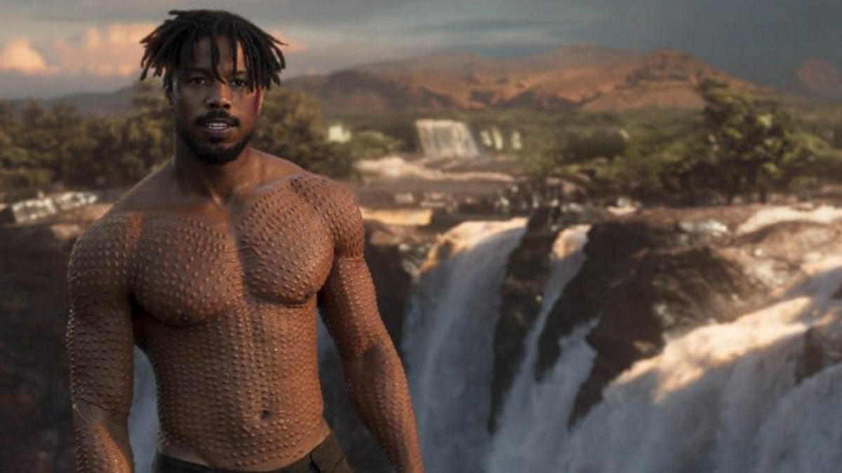 Black Panther Killmonger Warrior Falls