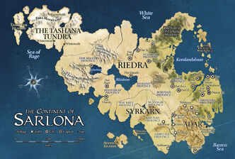 Sarlona map