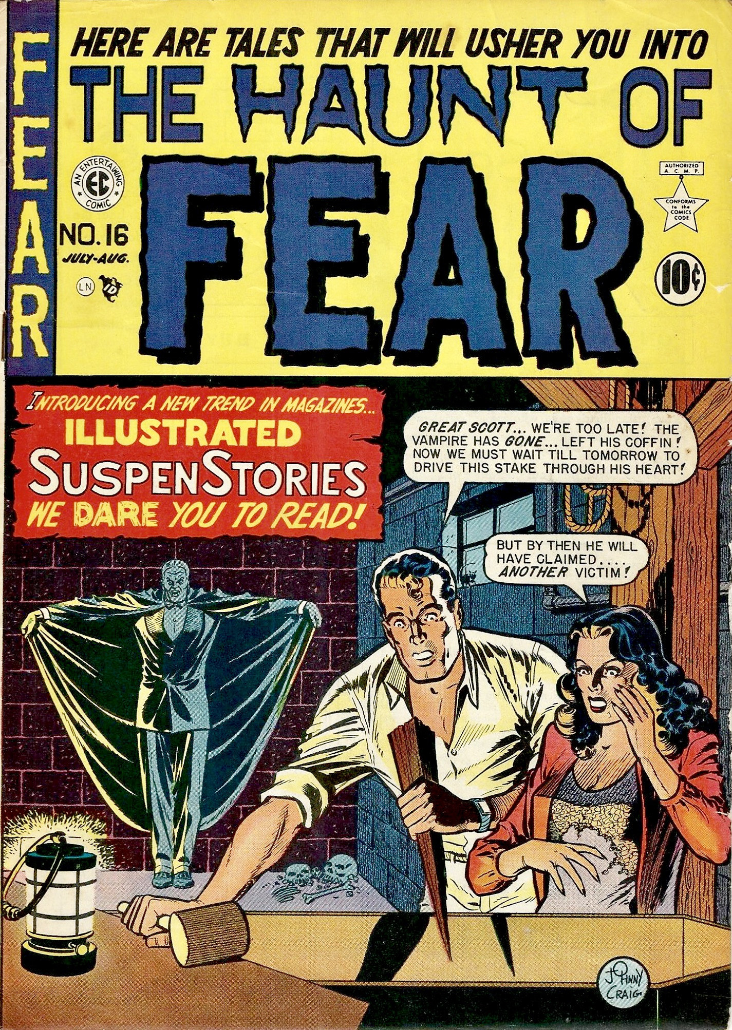 Haunt of Fear Vol 1 16(2) EC Comics Wiki FANDOM powered by Wikia