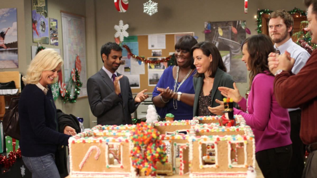 Parks and Recreation Citizen Knope gingerbread office