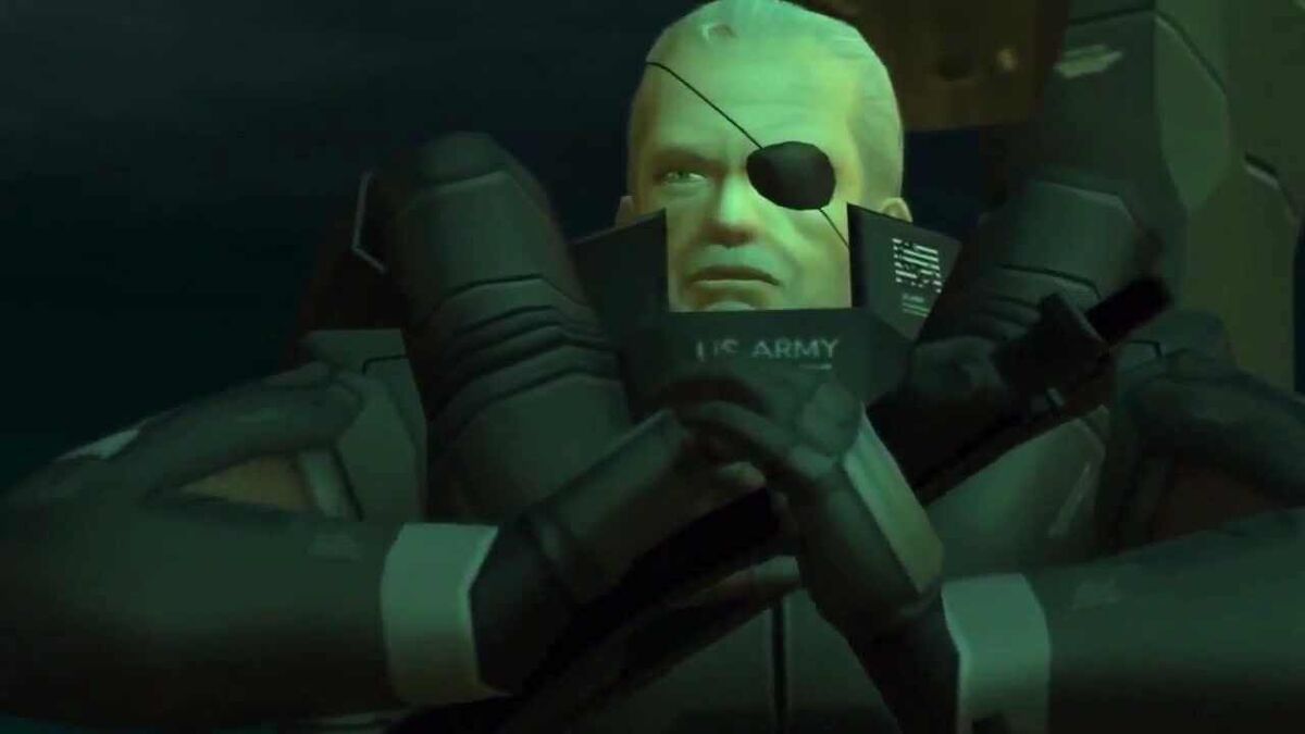 Video Game Politicians Solidus Snake
