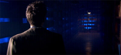 Doctor Who Silence In The Library Vashta Nerada Dark Corridor